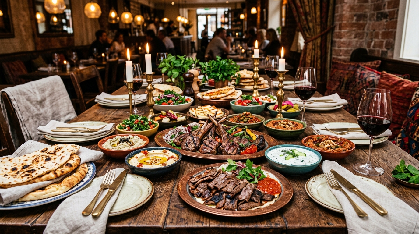 Meat Et Feast Spread at Home