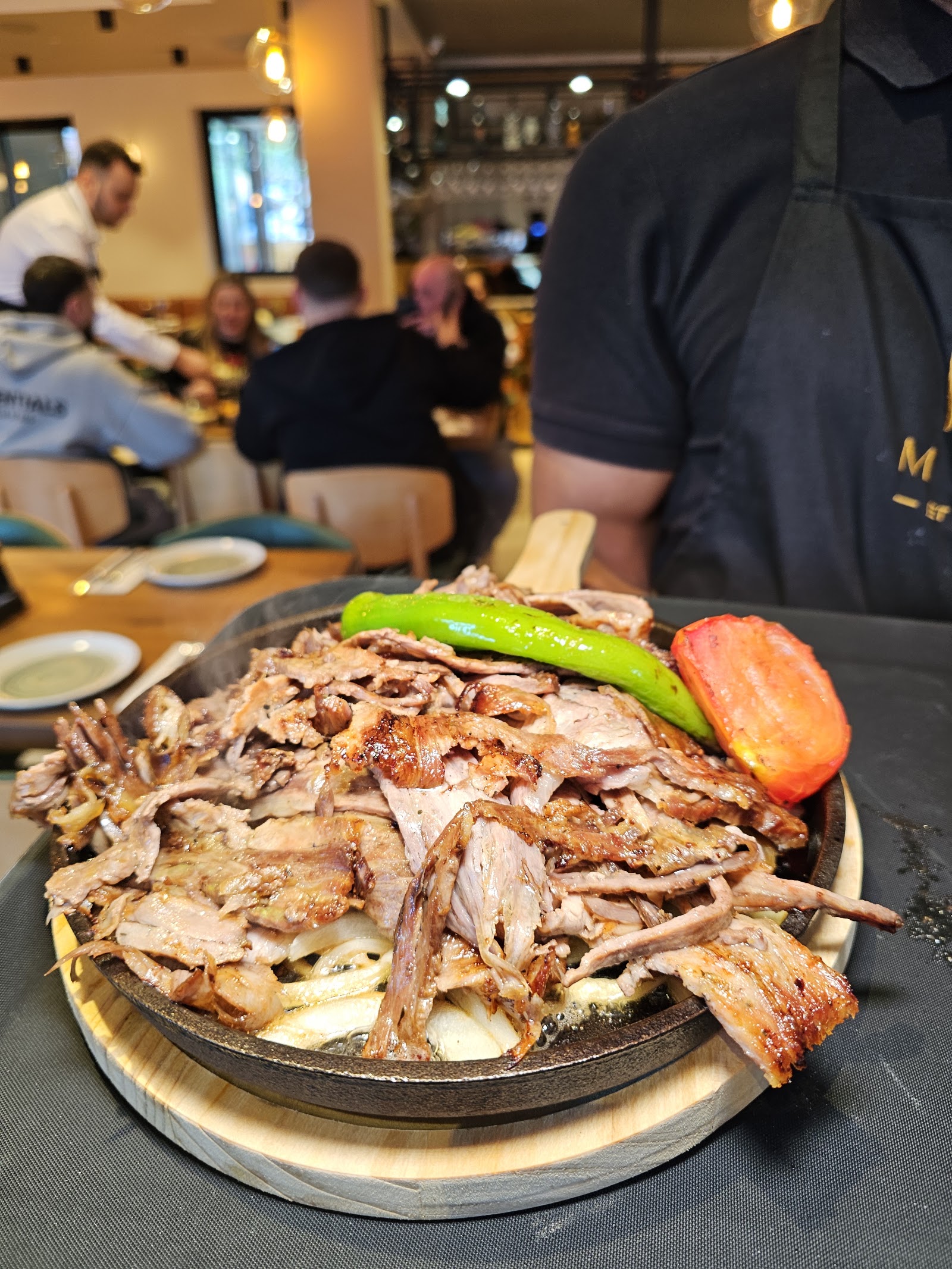 Classic Bursa Iskender Kebab with Foaming Butter